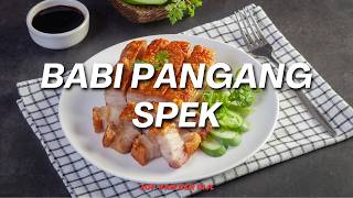 Hoe maak je Babi Pangang Spek Krokante buikspek [upl. by Atrebla]