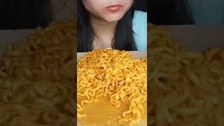 ASMR eating black beans noodlesfried eggs food asmreating mukbang yummy 415 [upl. by Beedon687]