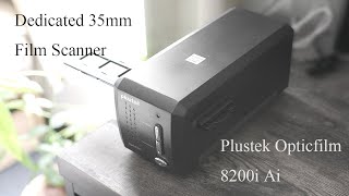 Plustek Opticfilm 8200i Ai Dedicated 35mm Film Scanner [upl. by Atiluap]