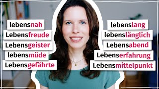 Lebenslang oder lebenslänglich Wortschatz für Fortgeschrittene Deutsch B2 C1 [upl. by Goldberg]