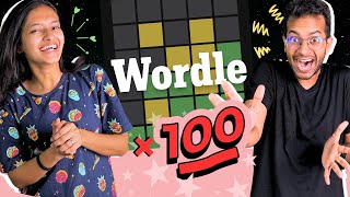 Part 2 Playing 100 Wordle game backtoback  Wordle Speedrun  Brain Games [upl. by Ennairac446]