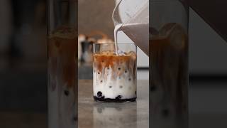 Blueberry iced coffee and cold foam [upl. by Sherrer358]