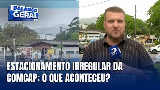 Estacionamento improvisado da Comcap denúncias e respostas [upl. by Ahsinuq]