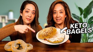 Can We Make Keto Bagels amp Chips With 2 Ingredients [upl. by Janek]