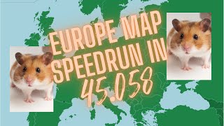 Seterra Europe Countries Speedrun Rios 45058 [upl. by Yra]