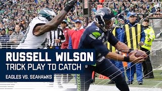 Doug Baldwins TD Pass to Russell Wilson  🚨Trick Play Alert🚨 Eagles vs Seahawks  NFL [upl. by Furey454]