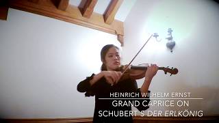 HALLOWEEN 2017  Ernst quotDer Erlkönigquot for solo violin [upl. by Manouch697]