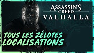 Localisations des 15 ZÉLOTES  Assassins Creed Valhalla [upl. by Darton]