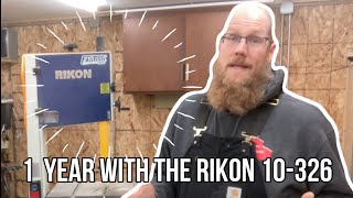 My 1 Year Review of the Rikon 10326 Bandsaw [upl. by Lenrow]