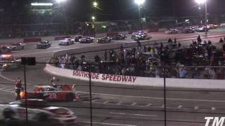 Southside Speedway  42910  Short Track Showdown  Highlights amp Flip [upl. by Brucie]