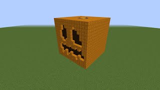 TUTO Minecraft citrouille géante [upl. by Rosie]