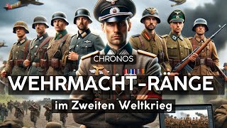 Die Militärränge der Wehrmacht im Zweiten Weltkrieg Hierarchie und Einfluss [upl. by Noe44]