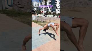 Side flips the best ong🥷⭐️ flip venicebeach musclebuilding gymnast acrobat motivation viral [upl. by Schmeltzer303]