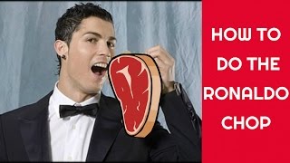 Essential soccer tricks How to do the RONALDO CHOP  CUTBACK [upl. by Aicnom]