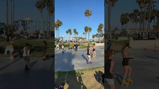 Venice Beach roller disco live grind [upl. by Trebmer]