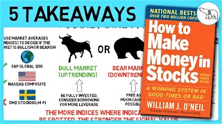 HOW TO MAKE MONEY IN STOCKS SUMMARY BY WILLIAM O’ NEIL [upl. by Enilrac]