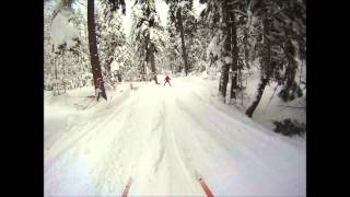 Traversée du Vercors en ski de fond 2014 [upl. by Burrus]