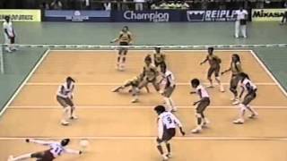 Vôlei Feminino  Sul  Americano 1991  Final  Brasil vs Peru [upl. by Bierman]