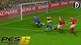 ¡TOP 10 GOLAZOS  O REI PELE  PES 2006 👑 [upl. by Lah]