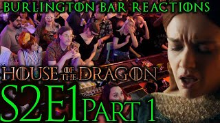 We Are BACK  S2x1 House of the Dragon REACTIONS  Burlington Bar Part 1 [upl. by Aihsenal]