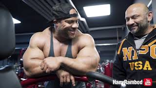 Hany and Phil Heath crush a FST7 shoulder Workout [upl. by Kirat]