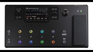 Helix LT test FX With Aeros looper and Beatbuddy [upl. by Nnylrac]