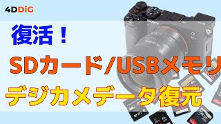 【デジカメデータ復元】デジカメから誤って削除された写真データを復元する方法｜Tenorshare 4DDiG [upl. by Samford]