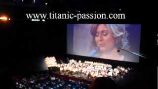 Sissel singing quotMy Heart Will Go Onquot  Live at the Titanic 3D World Premiere [upl. by Glennie]