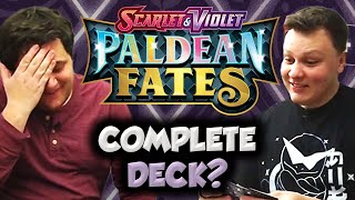 Building Complete Decks from Pokemons Newest ETB  Pokemon TCG Challenge Video [upl. by Osmund990]