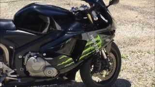 2006 Honda CBR 600RR OIL CHANGE [upl. by Malachi]