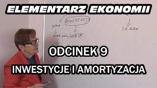 ELEMENTARZ EKONOMII  odc9 Inwestycje i amortyzacja [upl. by Rumpf737]