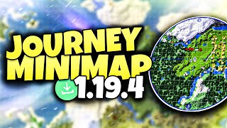 How to Download and Install the JourneyMap Mod in Minecraft 1194 Minimap for Minecraft 1194 [upl. by Ailefo]