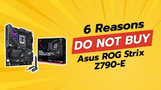 DONT BUY ASUS ROG Strix Z790E BEFORE WATCHING THIS VIDEO ⚠️🖥️ [upl. by Marciano]