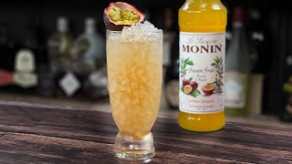 EASY Passion Fruit Cocktails  with Vanilla Vodka [upl. by Misak]