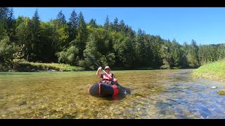 Mit dem Kajak auf der Isar am 7 September 2024 [upl. by Nickelsen]