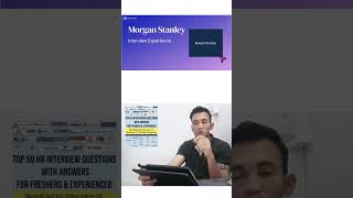 Morgan Stanley Interview Questions [upl. by Darci750]