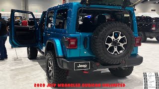 2020 Jeep Wrangler Rubicon Unlimited  Exterior and Interior Walkaround  2020 San Diego Auto Show [upl. by Nehtan272]