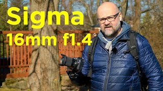 Sigma 16mm F14 Review [upl. by Corydon446]