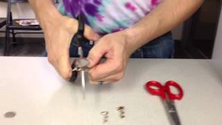 Cutco Super Shears Cutting Penny Dime Quarter amp Nickel [upl. by Flavius]