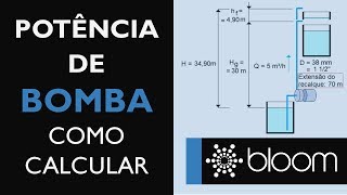 Como calcular a potência de uma bomba [upl. by Parcel]