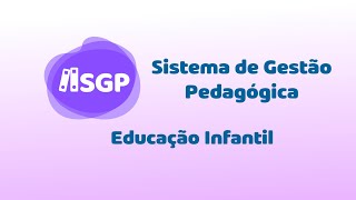 COMO CRIAR AULAS NO CALENDÁRIO NO SISTEMA SGP EDUCAÇÃO INFANTIL [upl. by Concepcion]