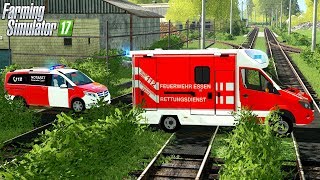 LS17  Notarzt Einsatz im Sägewerk Alarm für den Rettungsdienst [upl. by Jeffcott885]