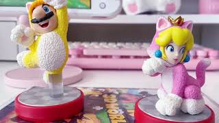 How to Use Amiibo Figures with Nintendo Switch Lite  Super Mario 3D World Bowser’s Fury [upl. by Paddie23]