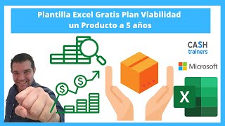 Plantilla Excel Gratis Plan Viabilidad un Producto a 5 años [upl. by Sheepshanks]