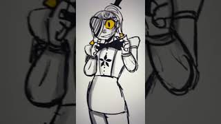 Billsona doodles art drawing sketch gravityfalls billsona billcipher artist fyp [upl. by Nais]