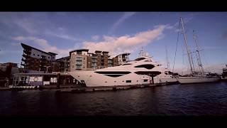 AQUA LIBRA  131 Sunseeker launched 2018  Luxury Yacht Charter [upl. by Prober]