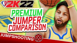 NBA 2K22 How to Shoot  2K22 Shot Meter  Green Jumpshot Tips FREE Premium Jumper Comp [upl. by Aicercal]