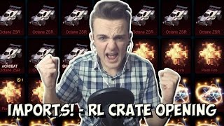 SO MANY IMPORTS TO TRADE UP  Huge 50 Rocket League Crate Opening CC2  CC4 [upl. by Niowtna]