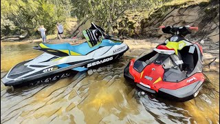 BRP SEA DOO GTI 130 amp Spark TRIXX Истринское водохранилище [upl. by Estell]