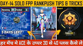 FPP SOLO DAY 14  SOLO FPP CONQUEROR TIPS  HOW TO SURVIVE LAST ZONE SOLO FPP  SOLO FPP OMii YT [upl. by Karna]